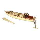 Vintage jeep boat toy