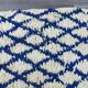 Handmade pure wool rug, size 100 x 200 cm.