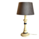 Wooden lamp in the style of a candlestick, 1990s/2000s