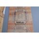 Vintage Orange Natural Turkish Hand-Knotted Runner 80x329