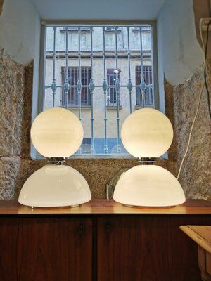Set of 2 vintage Spanish table lamps