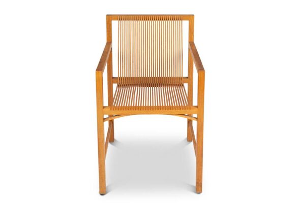 Ruud Jan Kokke. Paire de fauteuils minimalistes en chêne. Années 1980