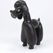Charming figurine sculpture of a poodle dog by Leopold Anzengruber, Austria, 1950s.