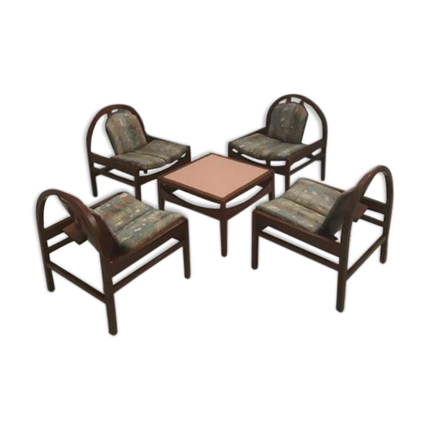 Argos together 4 armchairs with coffee table