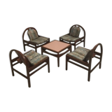 Argos together 4 armchairs with coffee table