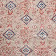 Tapis persan classique rose et bleu