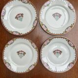 12 porcelain dessert plates