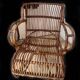 70s wicker armchair