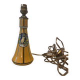 Lamp base signed HD, Henri Delcourt