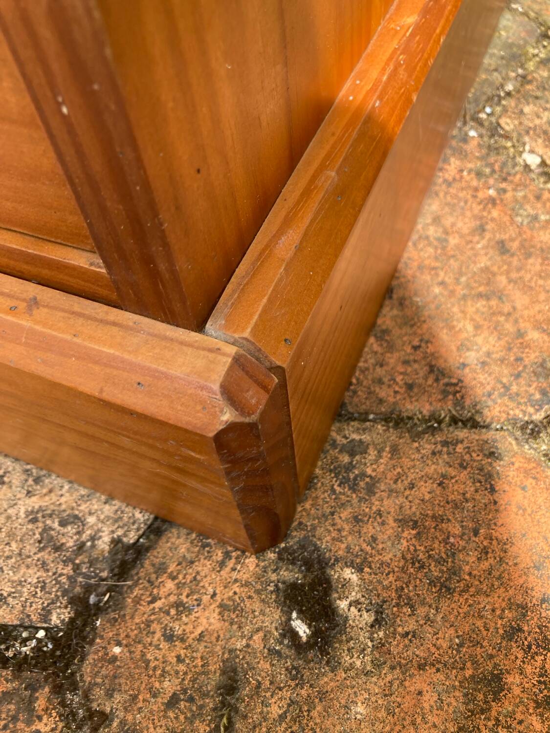 Old trade cabinet with drawers