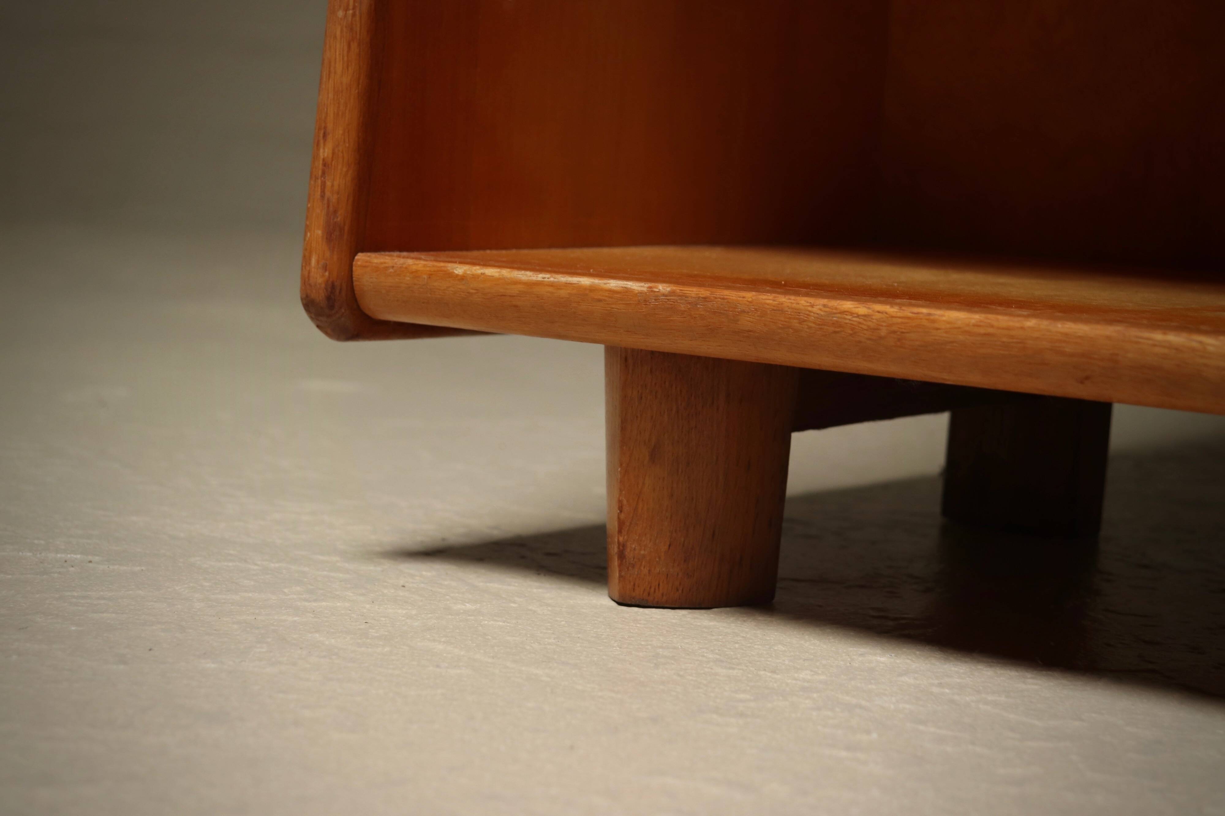 Oak Series Secretary Cabinet Model BE04 by Cees Braakman for Pastoe 1950s