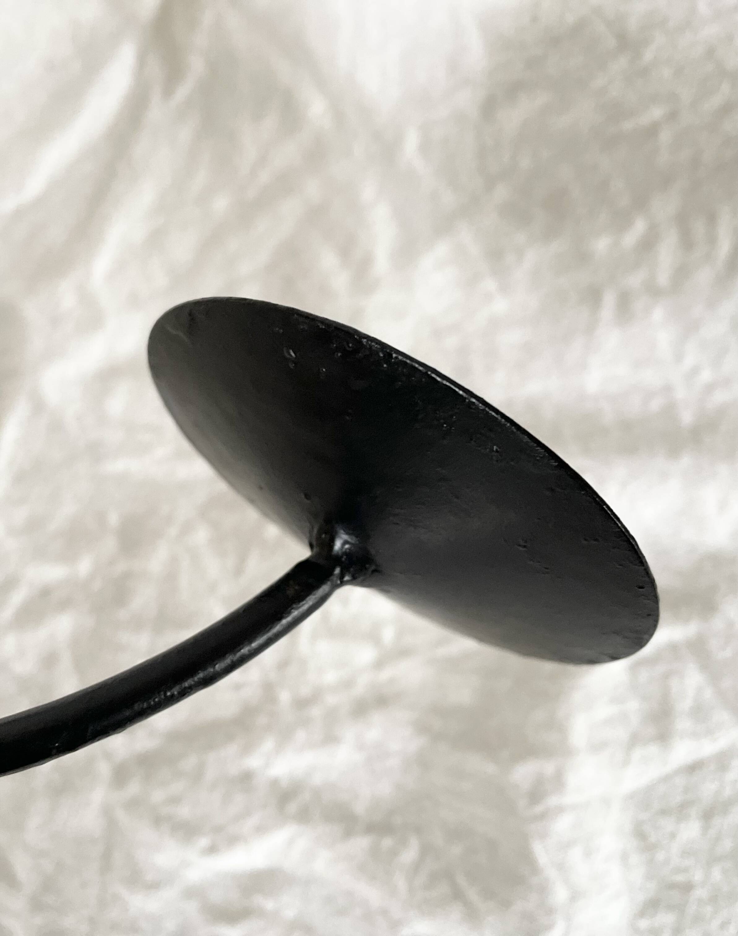 Danish teak candle holder