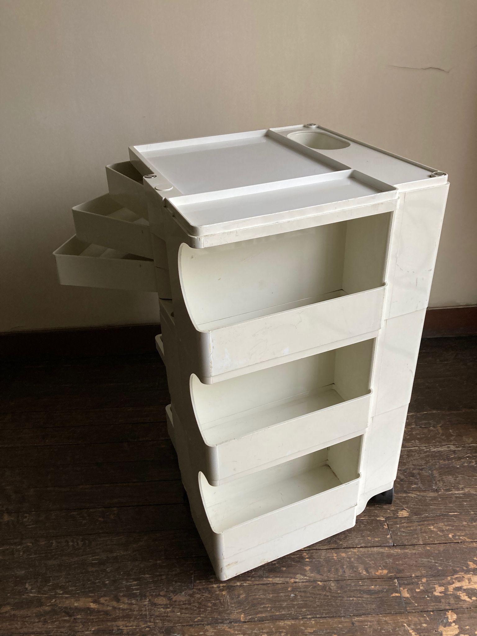 Desserte Boby Joe Colombo 1970 design italien