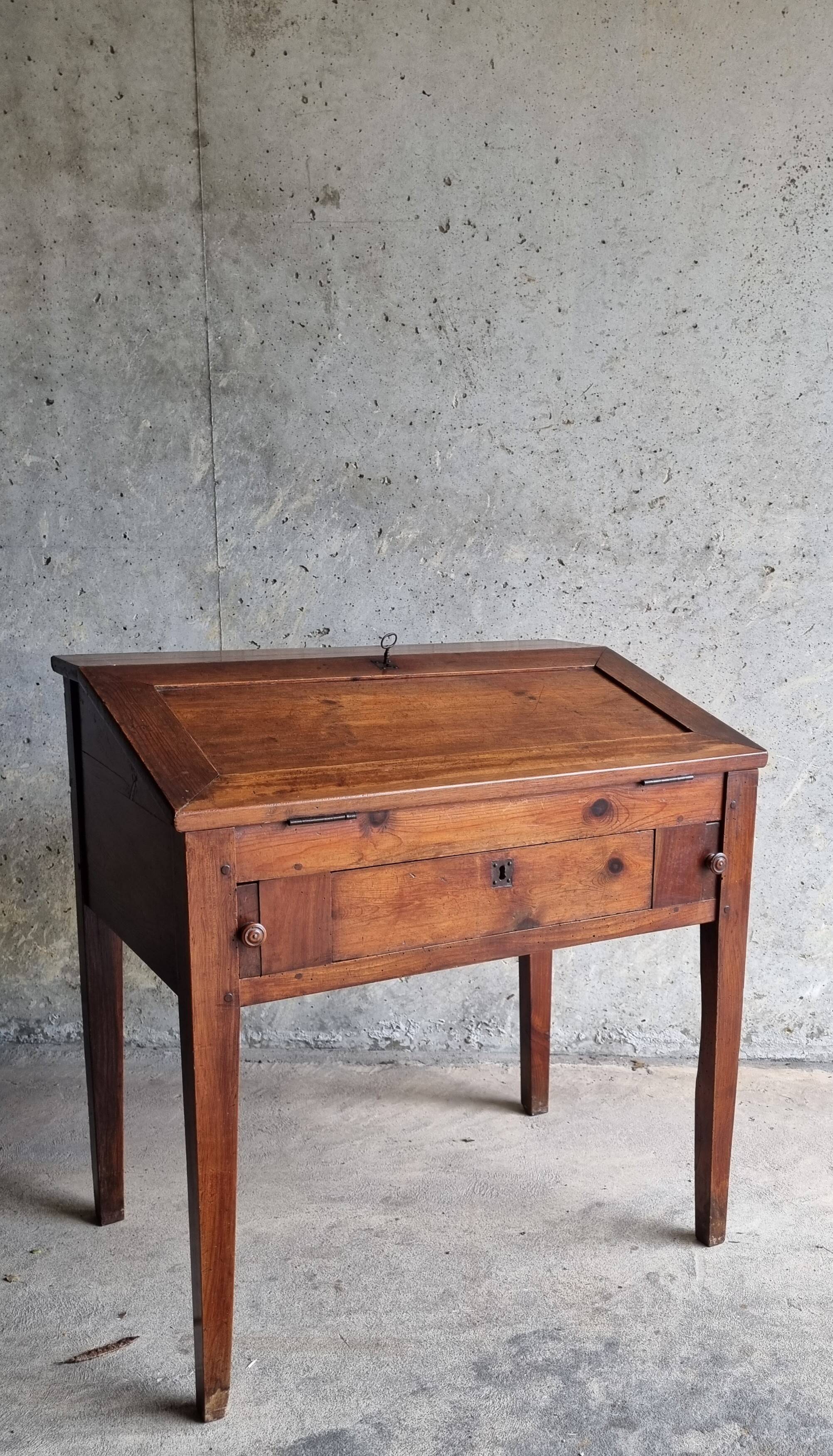 Secrétaire vintage chêne