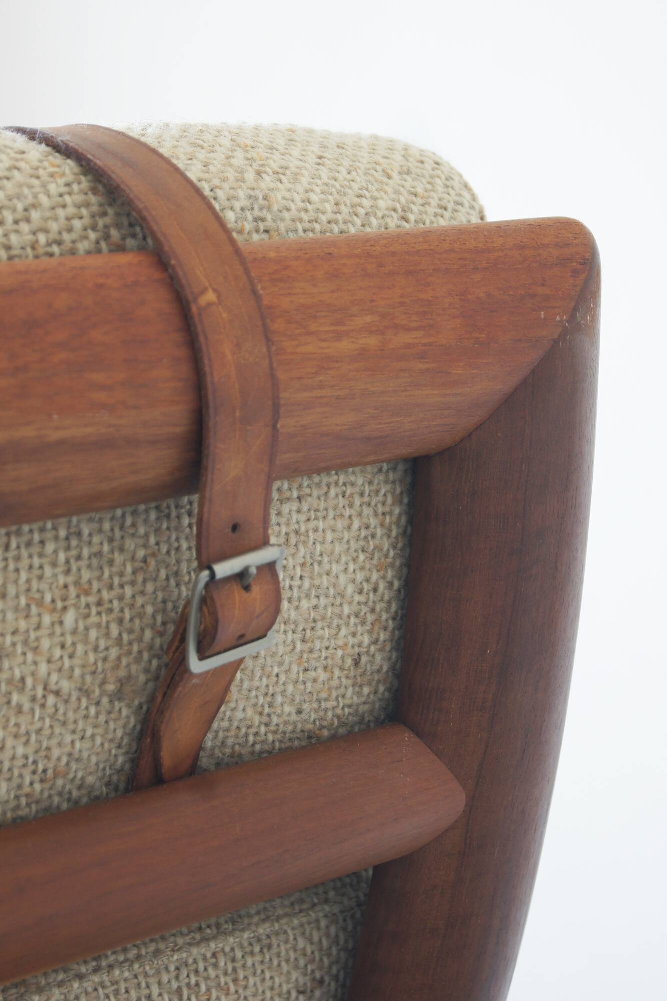 Fauteuil lounge en teck par Sven Ellekaer pour Komfort, Danemark, années 1960