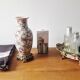 Porcelain and bronze vase
