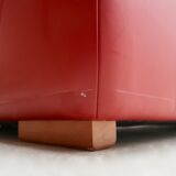 Ewald Schillig leather sofa, 2000s