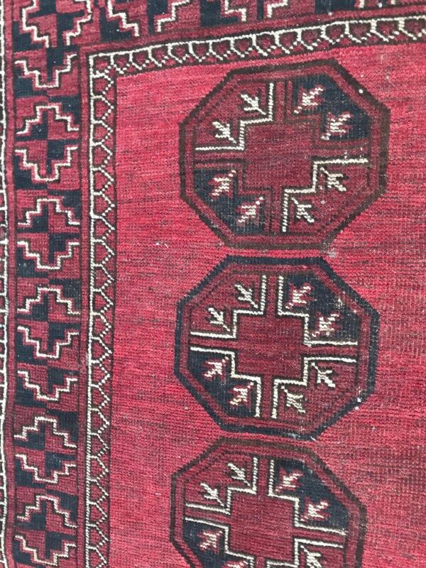 Former carpet afghan turkmen 120 x 208 cm