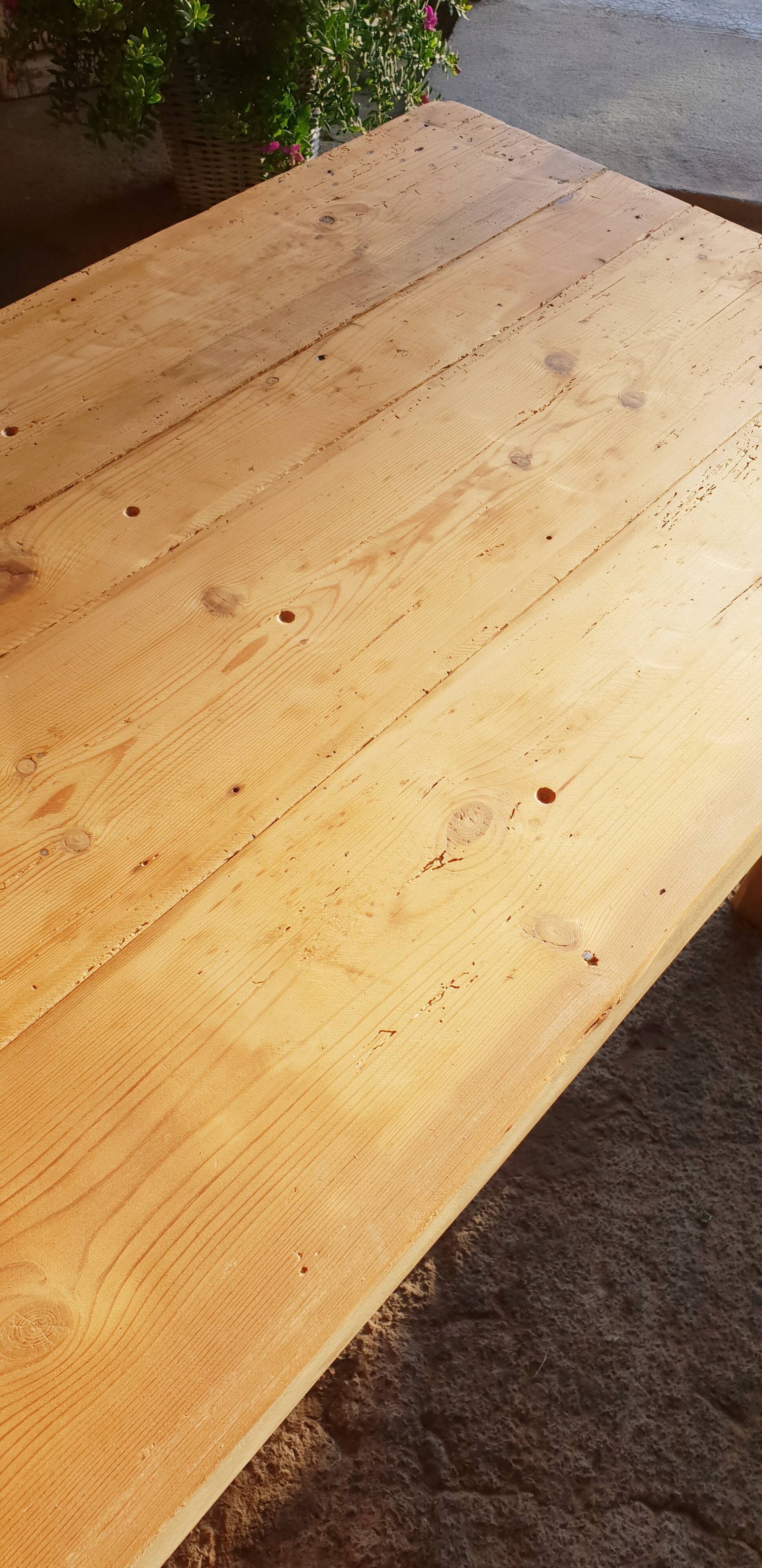 Vintage farmhouse table