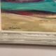 Original Swedish Oil on Canvas – “Abstract Landscape” by W. Engström – Dated 1900 – Signed – Vintage & Framed – 40 × 30 cm (23.6" x 16.5")