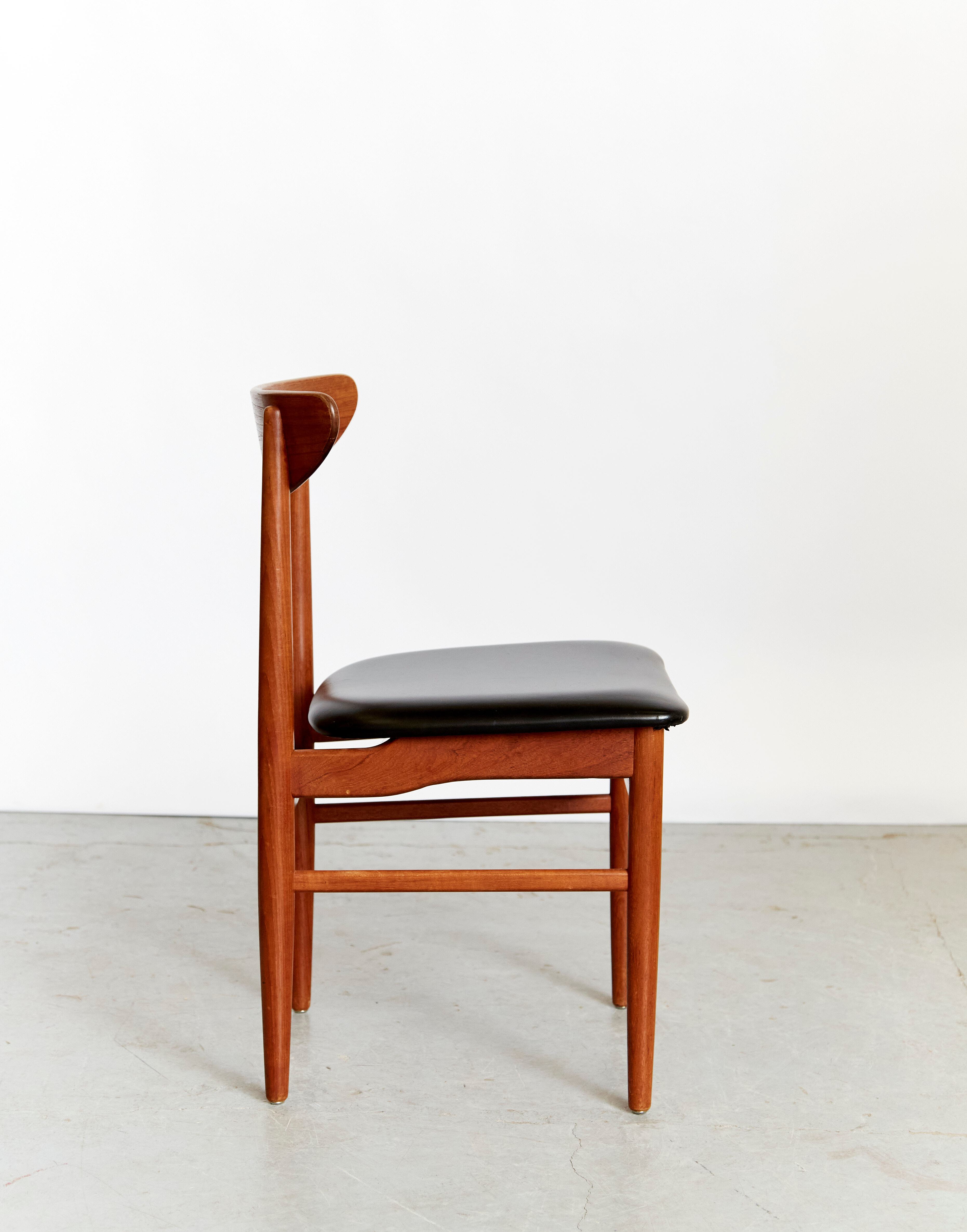 E.W.Bach Teak Dining Chairs for Skovby I Set of Four