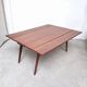 Table basse relevable en teck,  Danemark - 1960