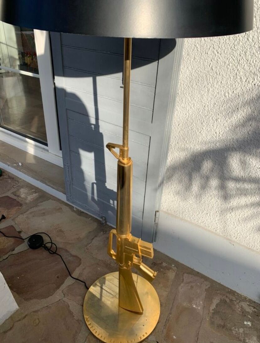 Floor lamp Gun by Philippe Starck