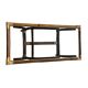 Bamboo and rattan coffee table