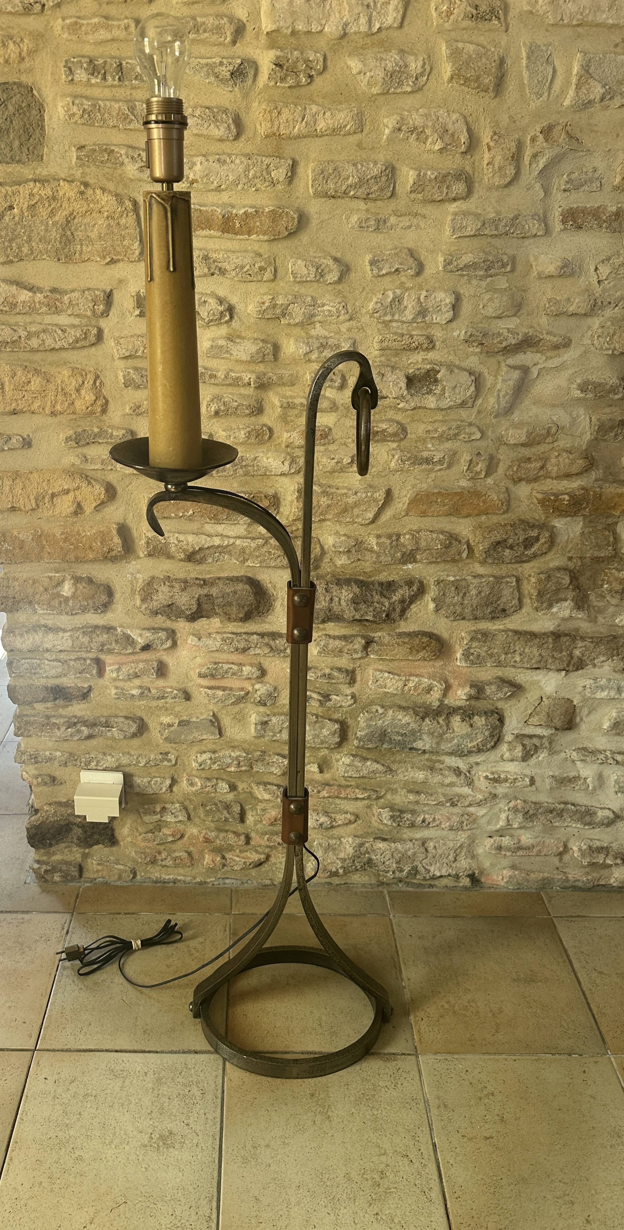 Jean pierre rickaert vintage floor lamp