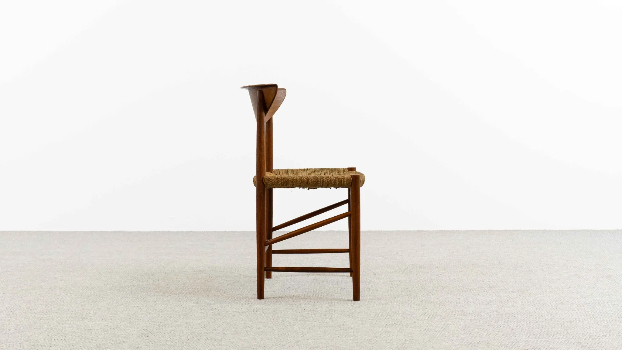 Chair Model “316” by Peter  Hvidt & Orla Molgaard-Nielsen in Teak
