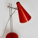 Red Table Lamp by Josef Hurka for Lidokov, 1970s