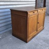English sideboard in blond oak 1950