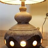 Lampe de sol fat lava années 70