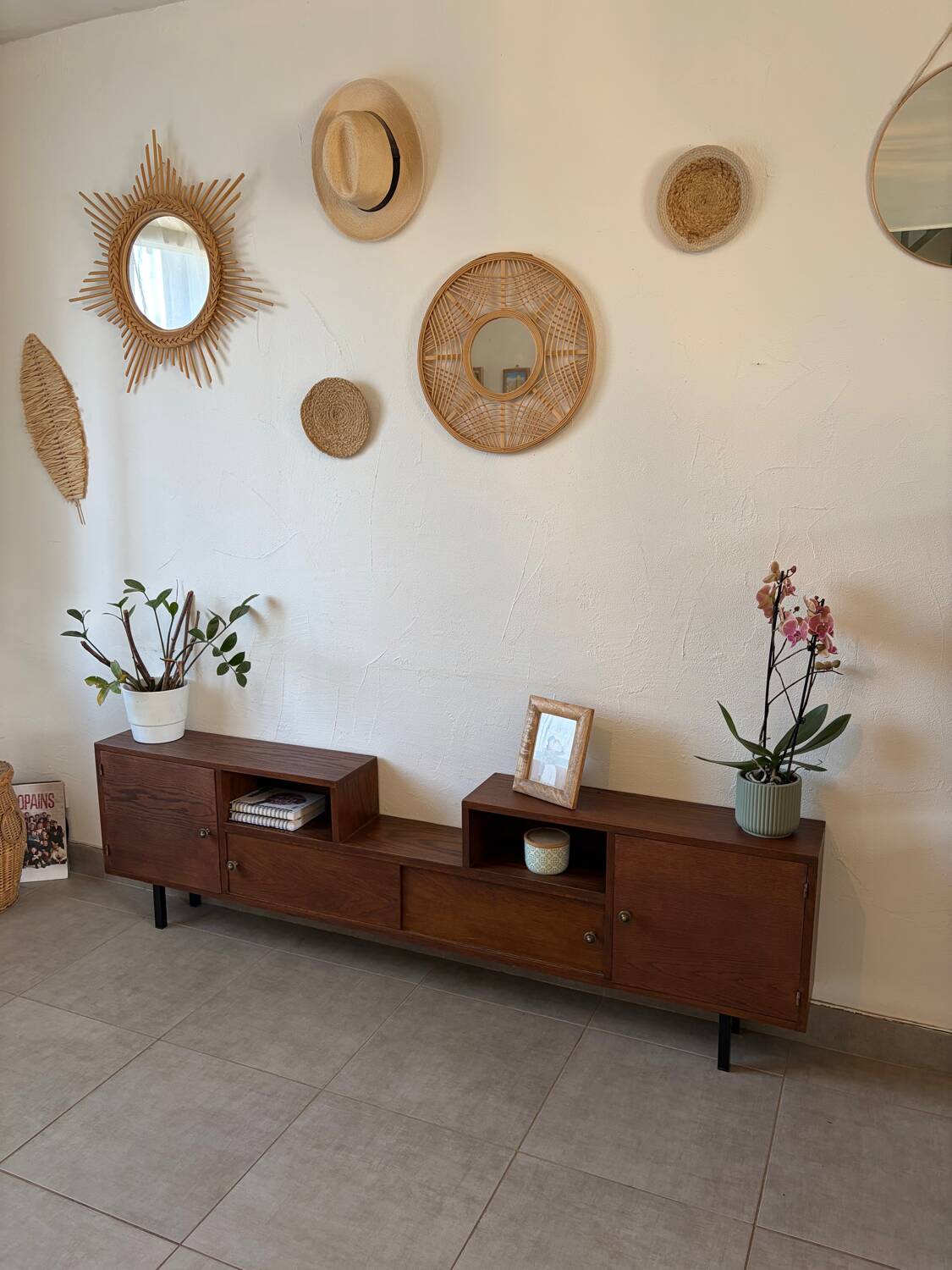 Vintage low enfilade (shallow)