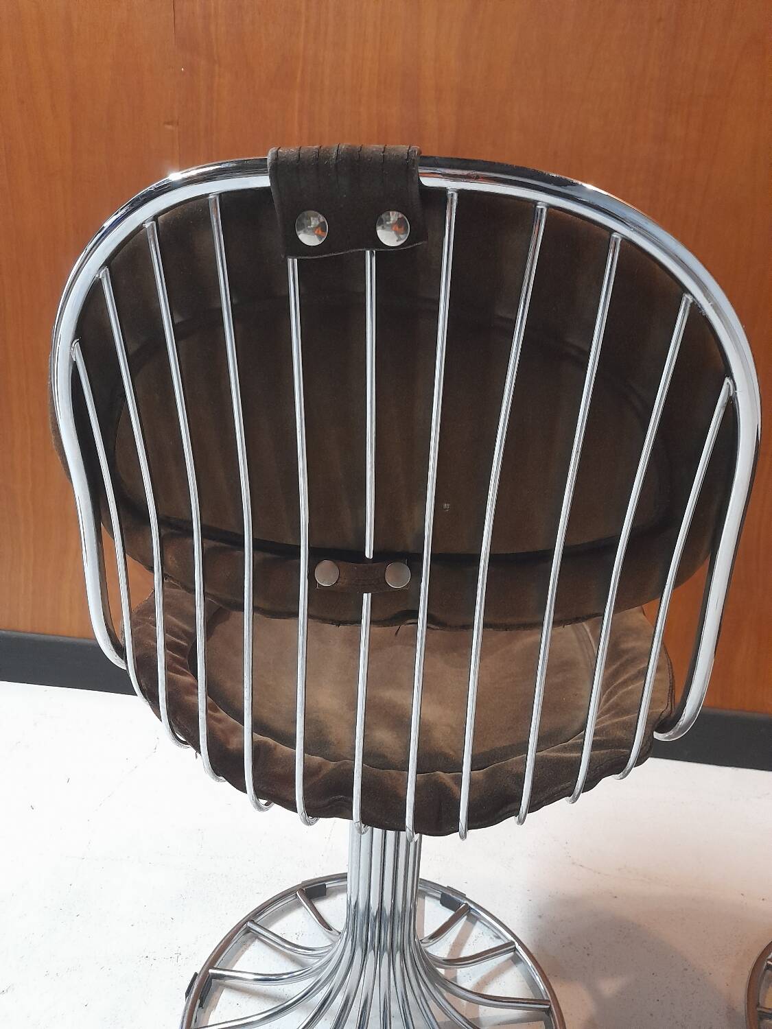 2 chaises Gastone Rinaldi modèle Margot années 60