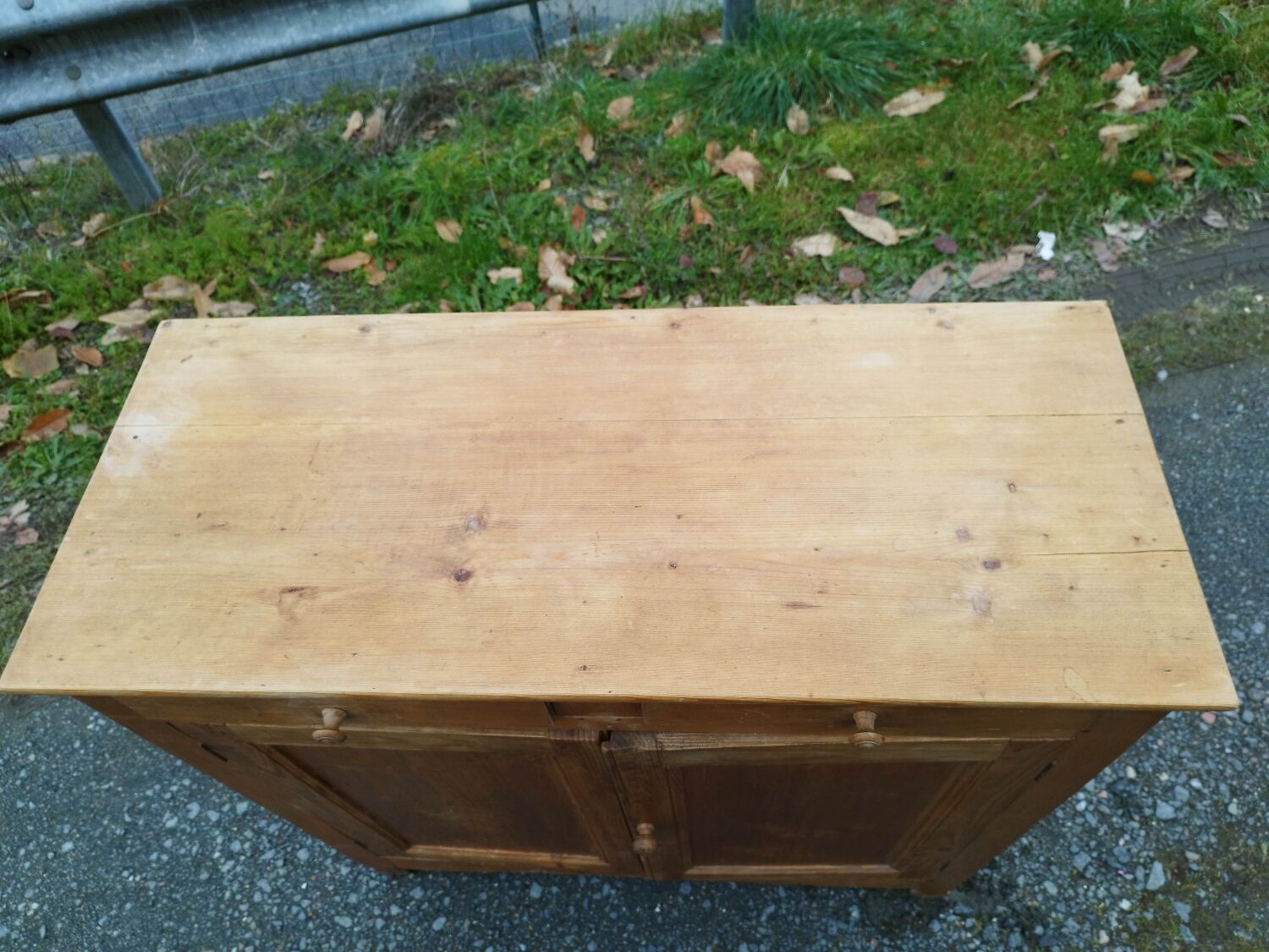 Parisian sideboard in drawer door pine good condition