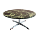 Table basse en marbre vert, années 1960.