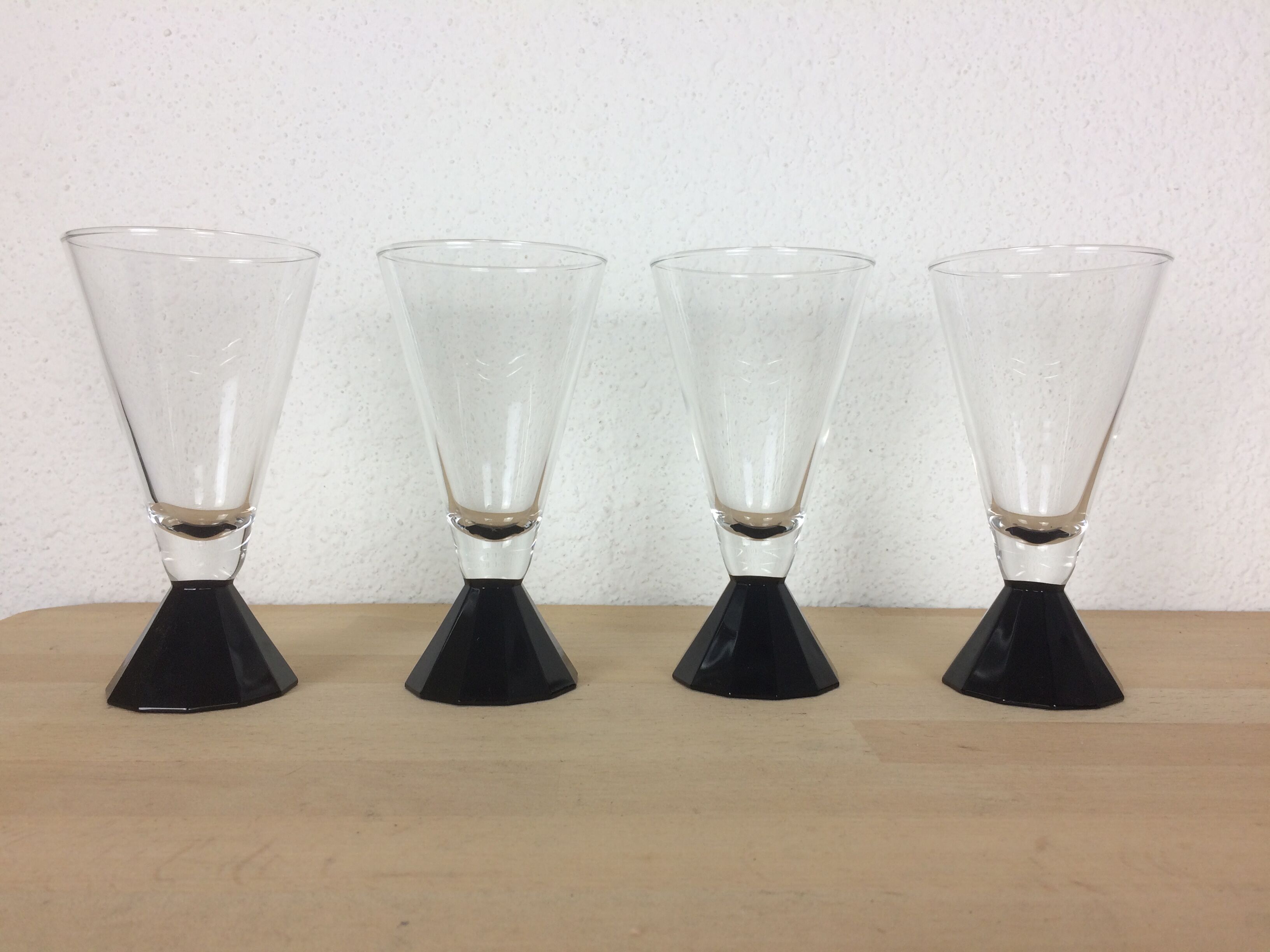 Set of 4 champagne flutes