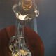 Daum living room lamp base in crystal cornucopia model 50-60'