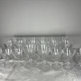 Vintage crystal glasses 1980 x 20