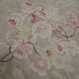 Handmade Vintage Needlepoint Rug Aubusson Tapestry - 122x186cm