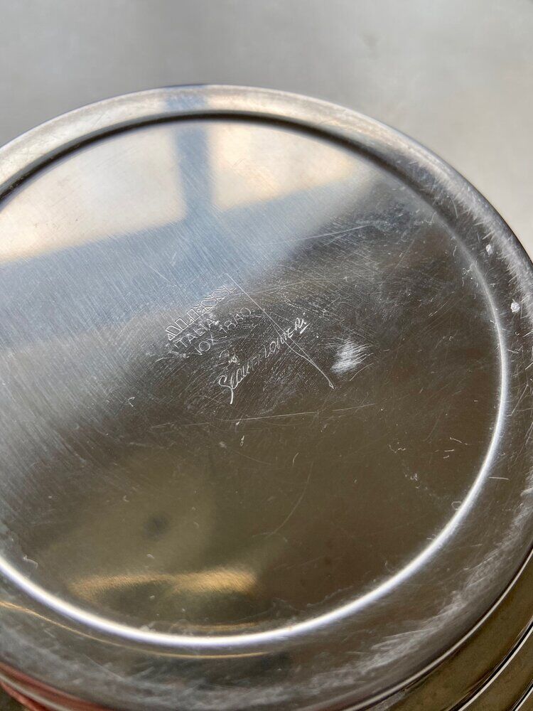 Chrome metal cup