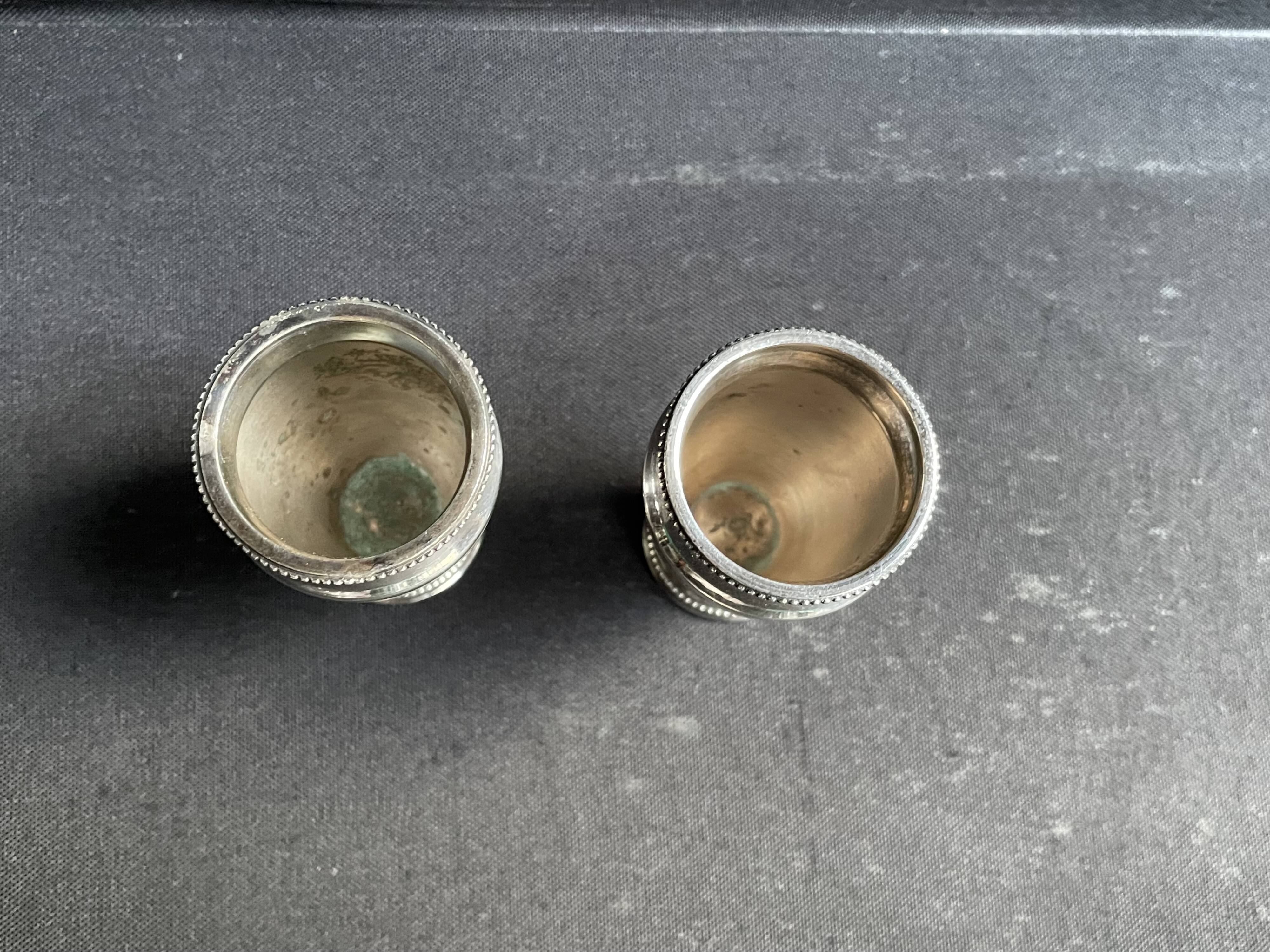 Rare pair of small Christofle vases