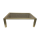 Table low brass brushed 1970