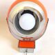 Eye ball wall lamp Space Age orange 60s