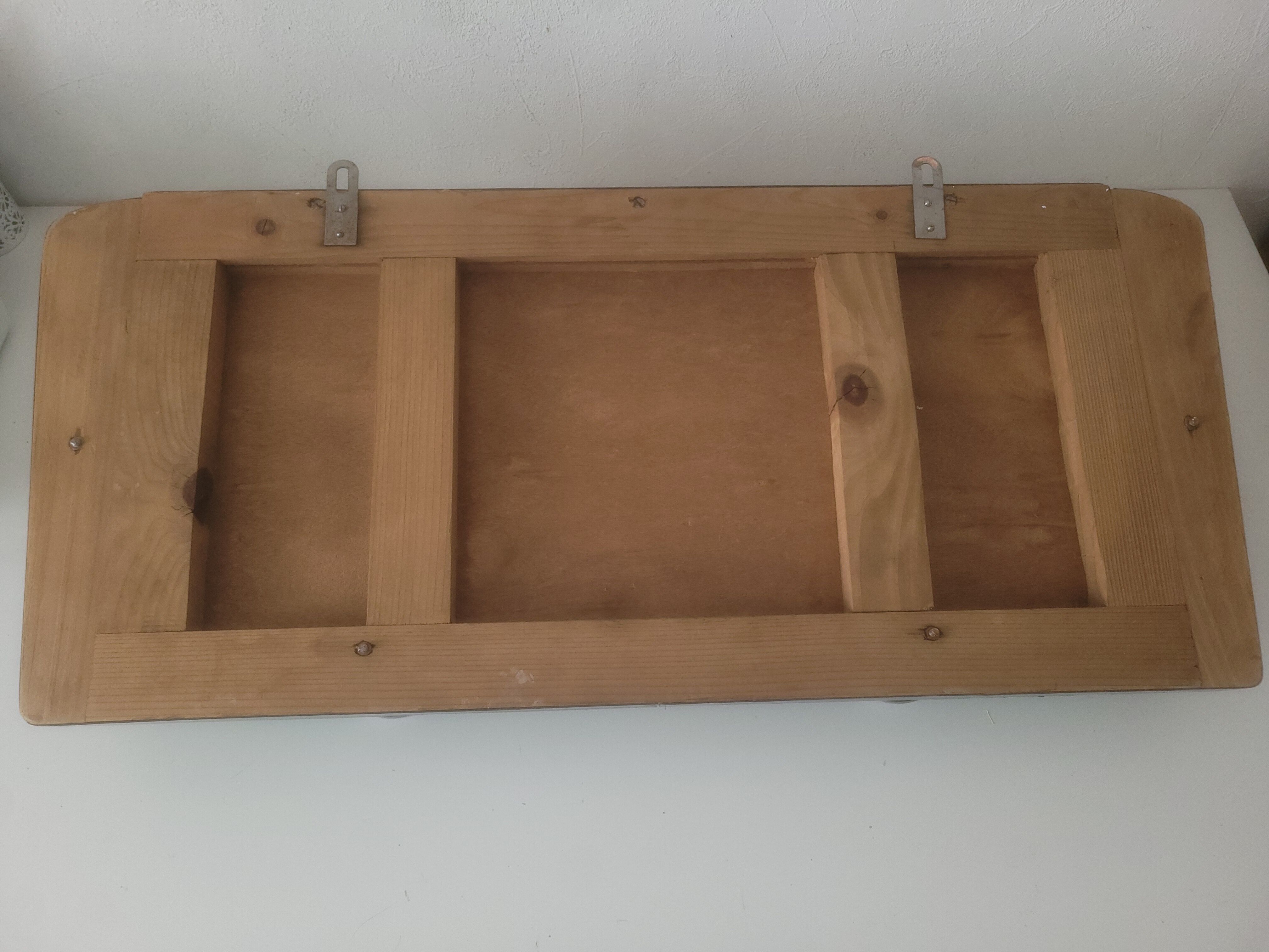 Vintage wall coat rack