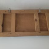 Vintage wall coat rack