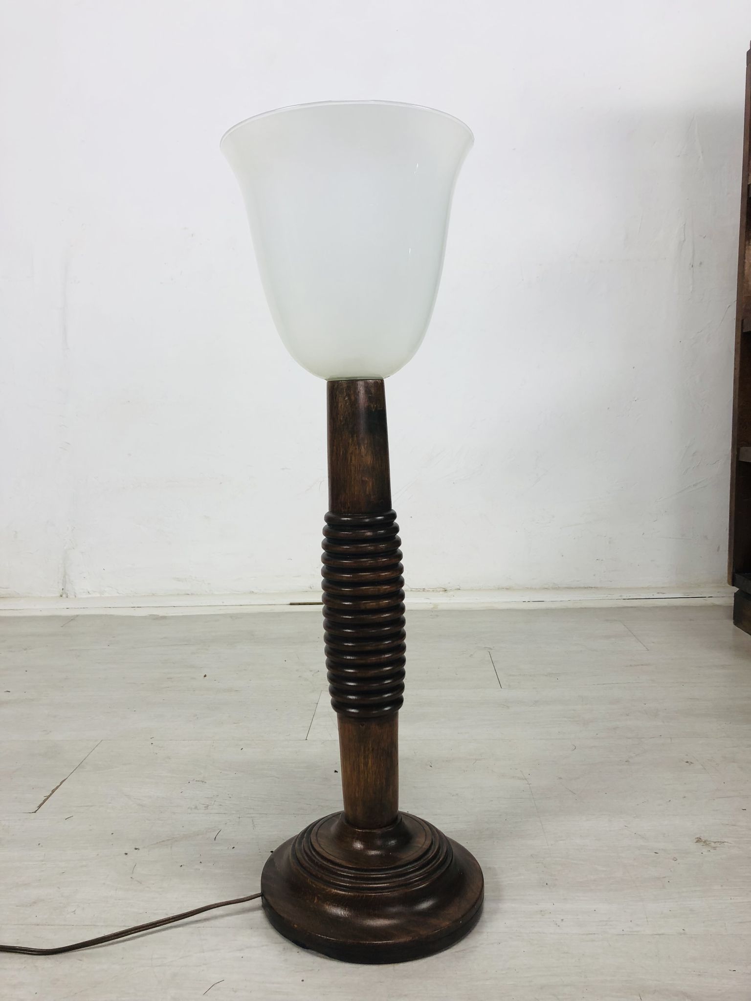 Lampe art déco brutaliste