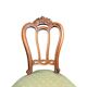 Paire de chaises en acajou époque Napoléon III fin XIXème