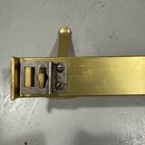 Gold coloured aluminium wall coat racks 1960’s